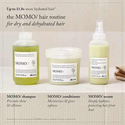 Set De Regalo Navidad Davines Momo Cabello Mini