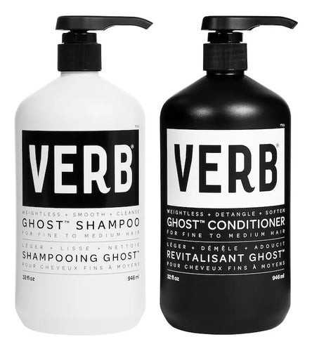 Set De Regalo Navidad Verb Ghost Shampoo Y Acond Jumbo
