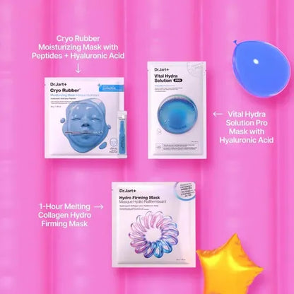 Dr Jart Kit De Regalo Hyper Hydrating 3 Mascarillas