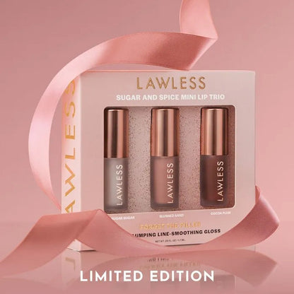 Set De Regalo Navidad Lawless Trio Labios Mini