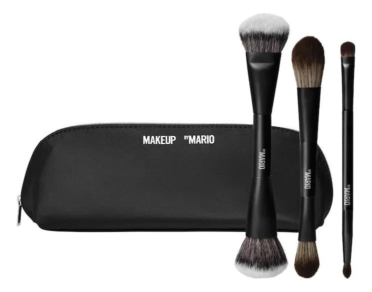 Makeup By Mario Set De Regalo Navidad Trío De Brochas
