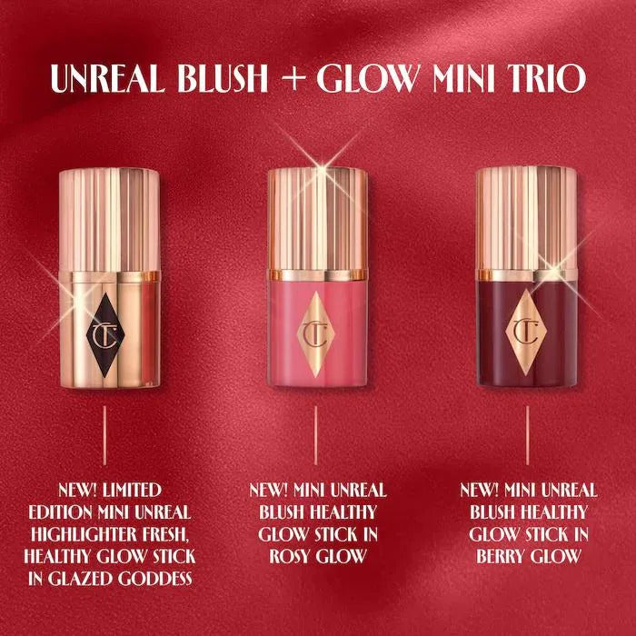 Charlotte Tilbury Set De Regalo Navidad Trío Mini Rubor