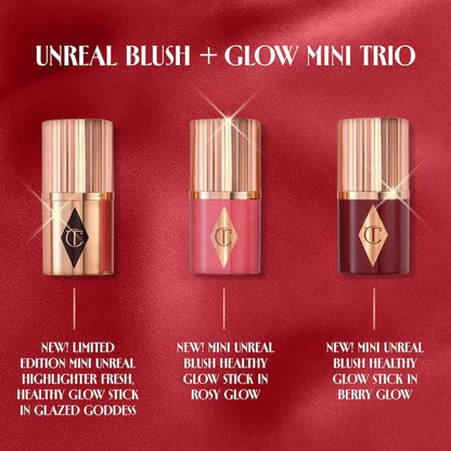 Charlotte Tilbury Set De Regalo Navidad Trío Mini Rubor