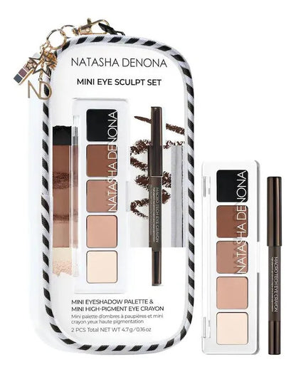Natasha Denona Set De Regalo Navidad Sombras Y Lápiz