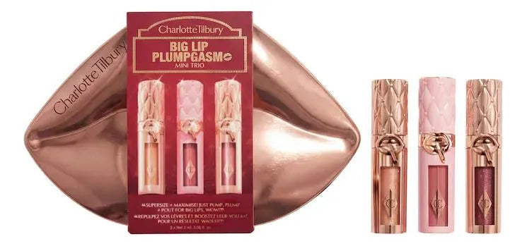 Charlotte Tilbury Set De Regalo Navidad Trío Plumpgasm