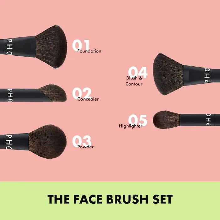 Sephora Collection Set De Regalo Navidad Brochas Rostro
