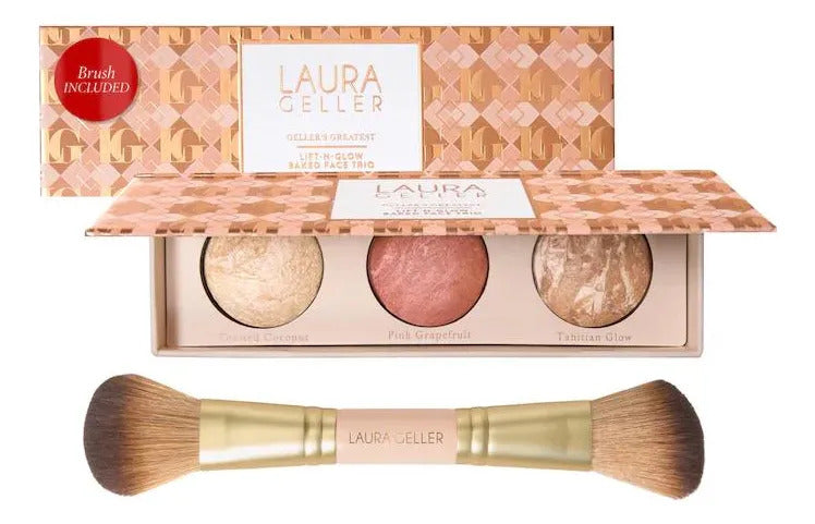 Laura Geller Set De Regalo Navidad Paleta Lift Y Brocha