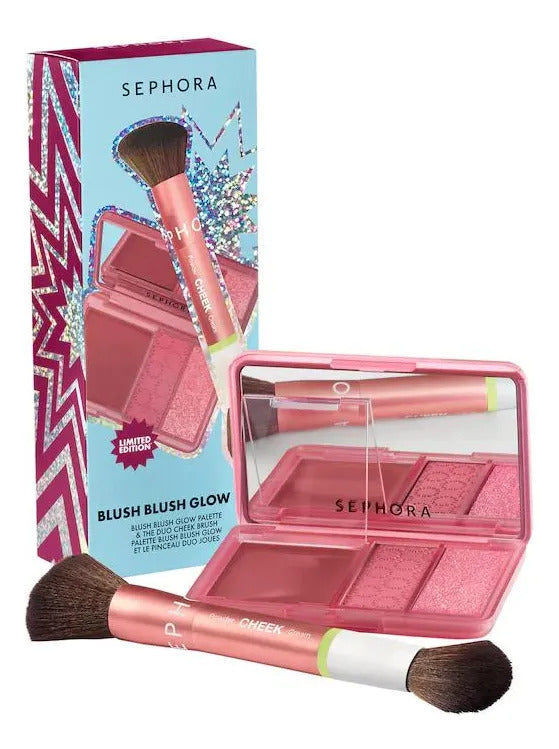 Sephora Collection Set De Regalo Navidad Rubor Y Brocha