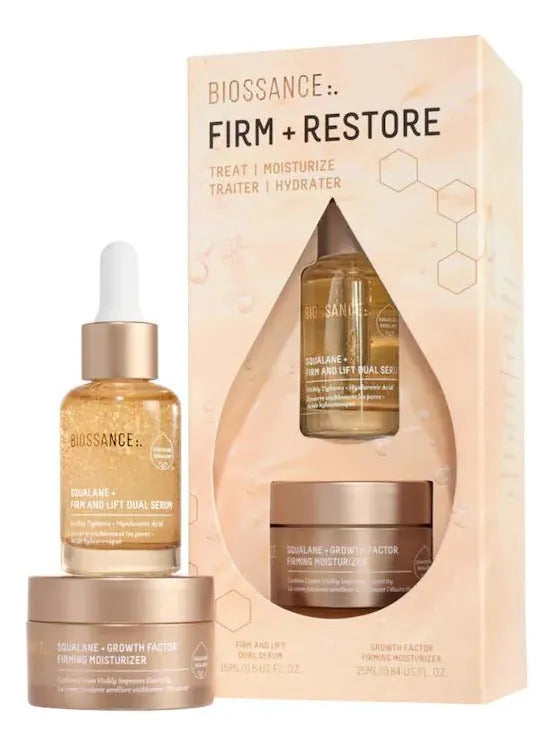 Biossance Set De Regalo Navidad Firm Restore Skincare