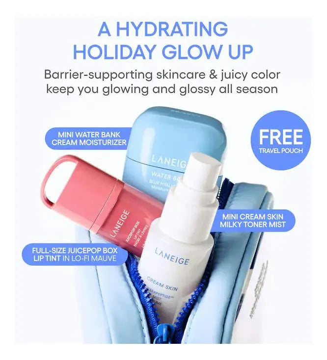Laneige Set De Regalo Navidad Minis Tint And Glow