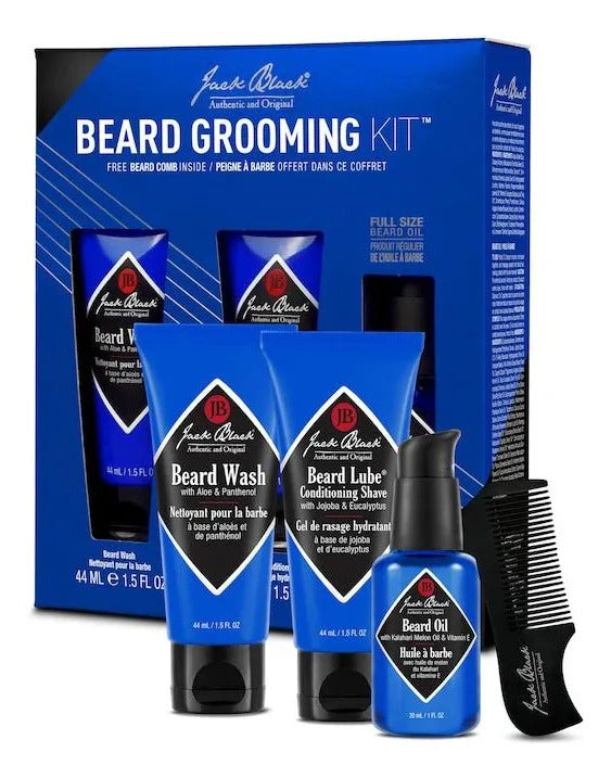 Jack Black Set De Regalo Navidad Cuidado De Barba