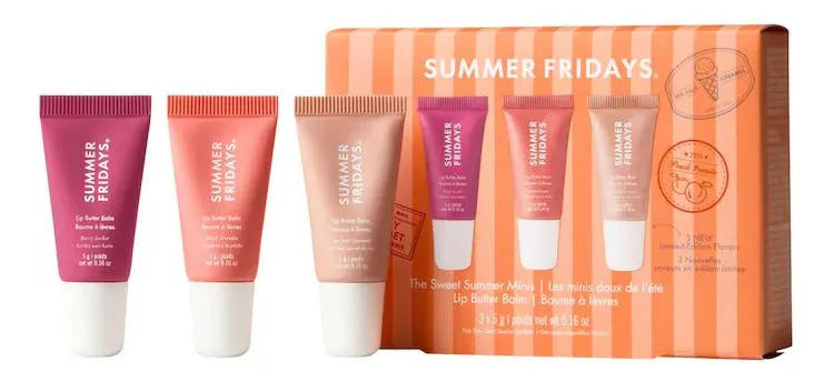 Summer Fridays Set De Regalo Navidad Trío Sweet Minis