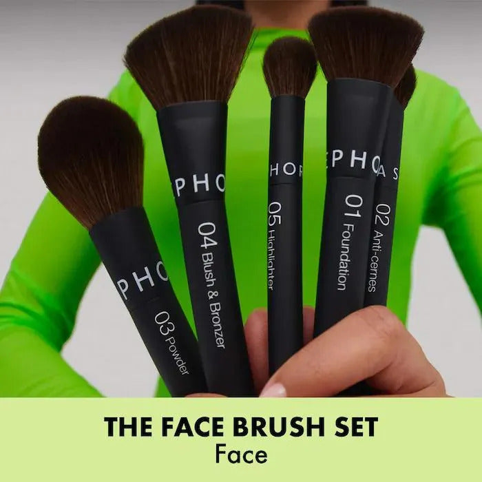 Sephora Collection Set De Regalo Navidad Brochas Rostro