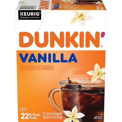 Café Dunkin Vainilla K-Cup 22 Pack 2