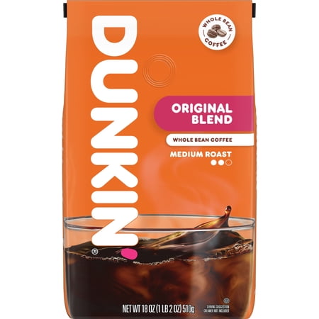 Dunkin Original Blend café en grano tueste medio 18 oz