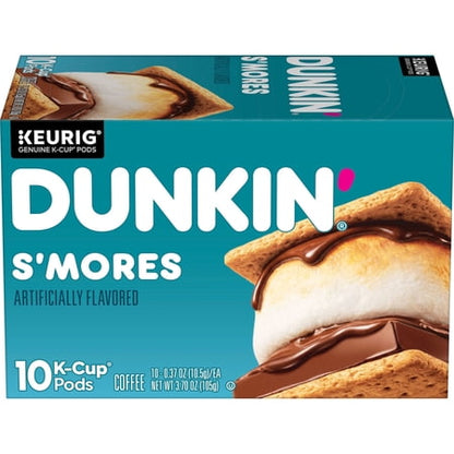 Dunkin café K-Cup sabor S'mores 10 cápsulas