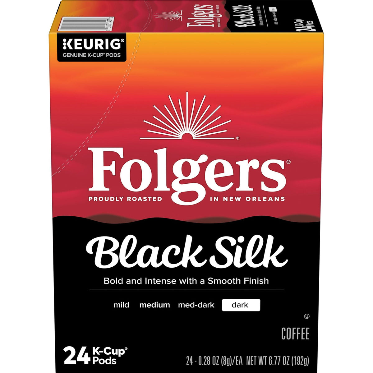 Café Folgers Black Silk K-Cup 24 Pack 2