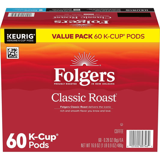 Café Folgers Classic Roast K-Cup 60