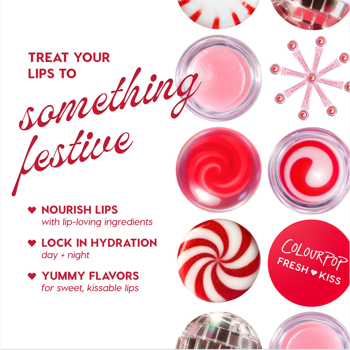 Regalo Bálsamo Labial ColourPop Candy Cane