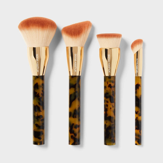 Sonia Kashuk Tortoise Set 4 Brochas Maquillaje Rostro