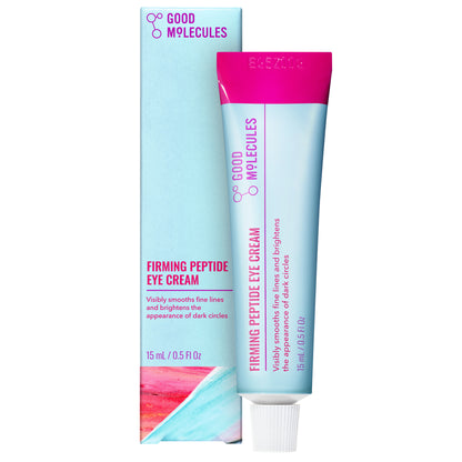 Good Molecules crema contorno ojos péptidos 0.5 fl oz