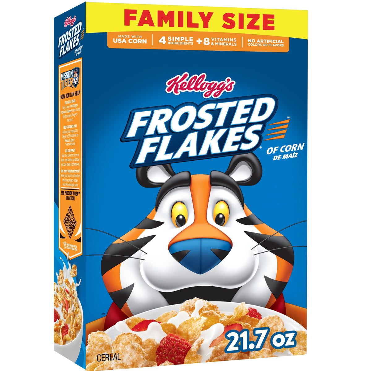 Cereal Kellogg's Frosted Flakes Original 615g Pack 4