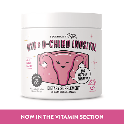 Legendairy Milk Myo Y D-Chiro Inositol 30 Tabletas