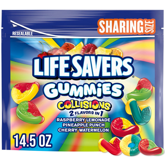Regalo Life Savers Gomitas Collisions 411g X2