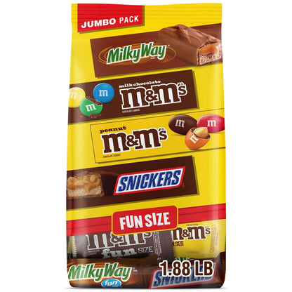 M&M's Snickers Milky Way Fun Size Surtido Bolsa Grande