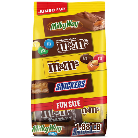 M&M's Snickers Milky Way Fun Size Surtido Bolsa Grande