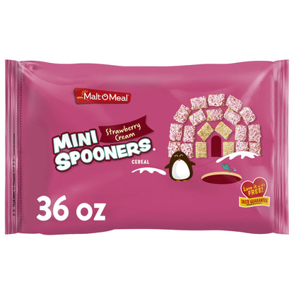 Cereal Malt-O-Meal Mini Spooners Fresa 1020g Pack 4