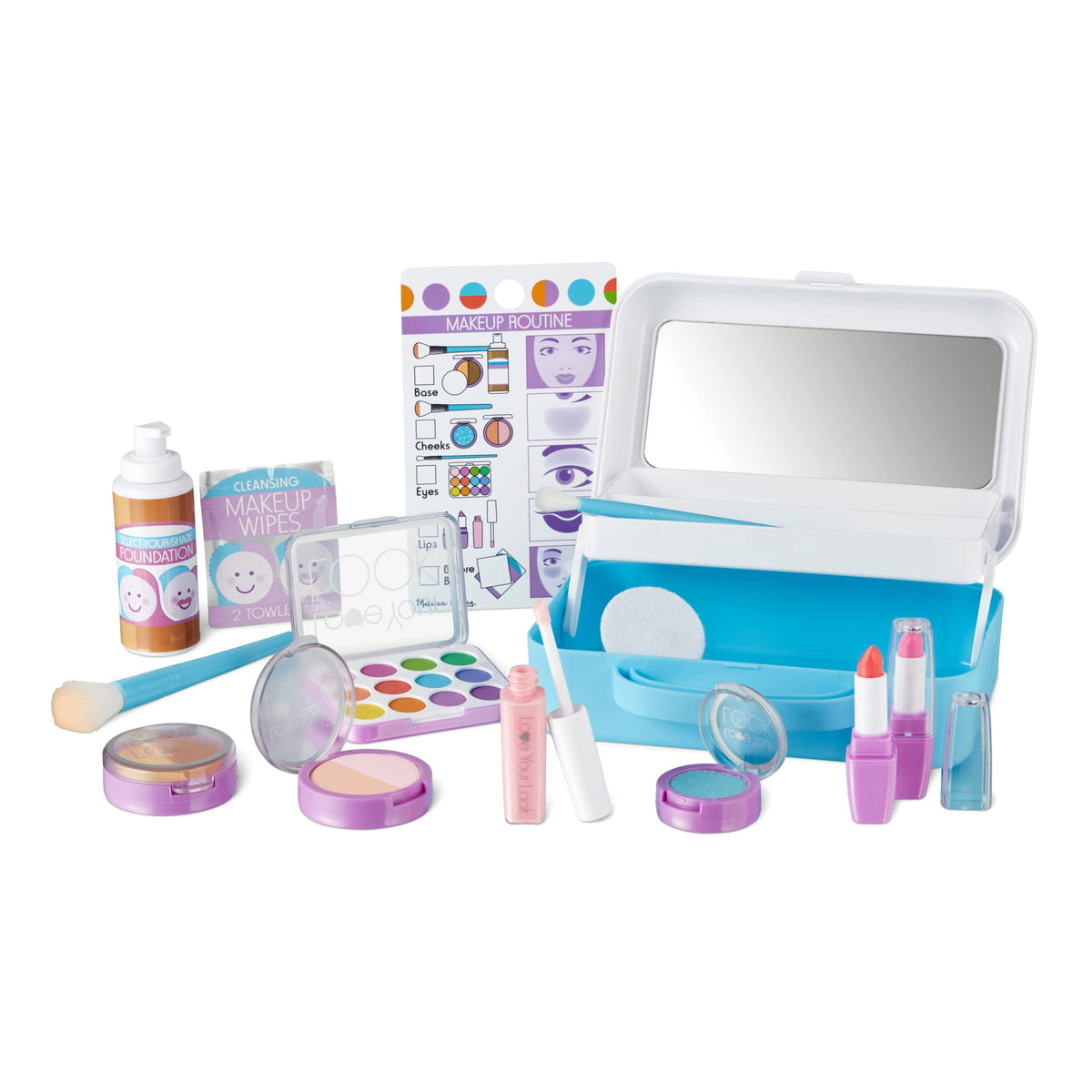 Melissa & Doug Kit De Maquillaje De Juguete Para Niñas