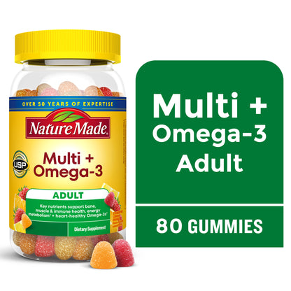 Nature Made multivitamínico omega 3 80 ct