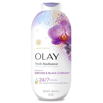 Olay Fresh Radiance gel de baño orquídea grosella 22 fl oz