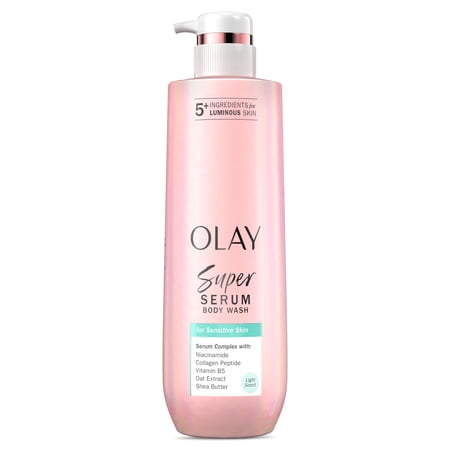 Olay Super Serum gel de baño piel sensible 20 oz