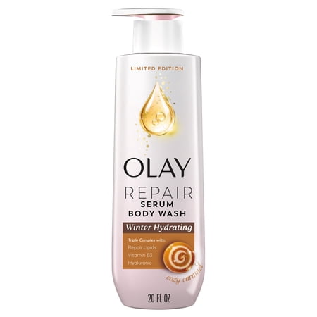 Olay Winter Repair gel de baño Cozy Caramel 20 fl oz
