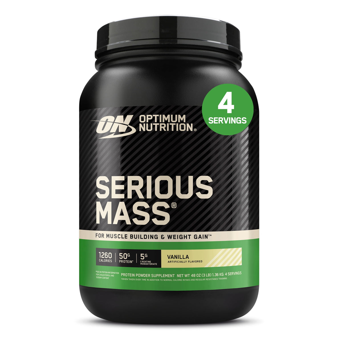 Optimum Nutrition Serious Mass Ganador De Peso Vainilla