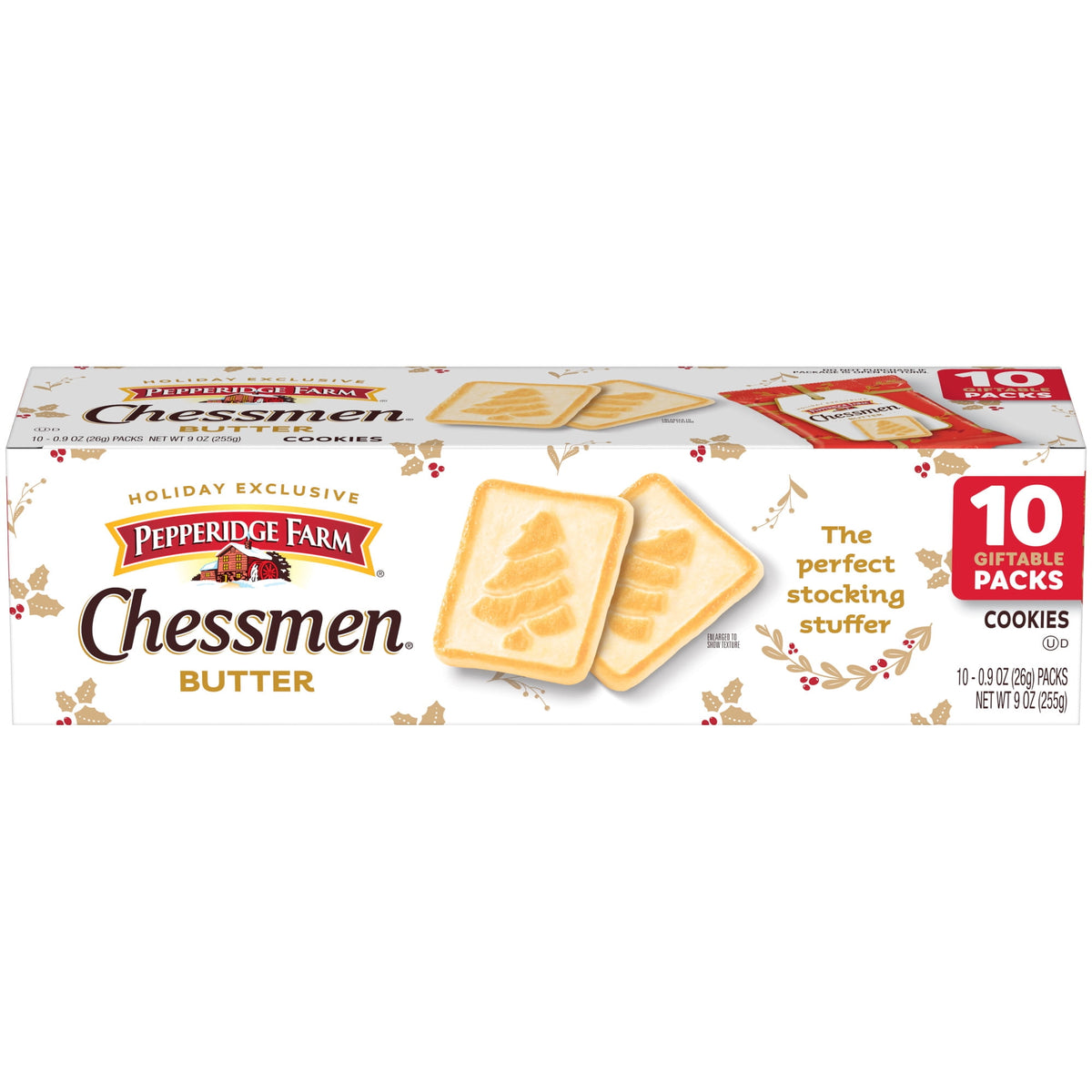 Regalo Pepperidge Chessmen Mantequilla 255g X2