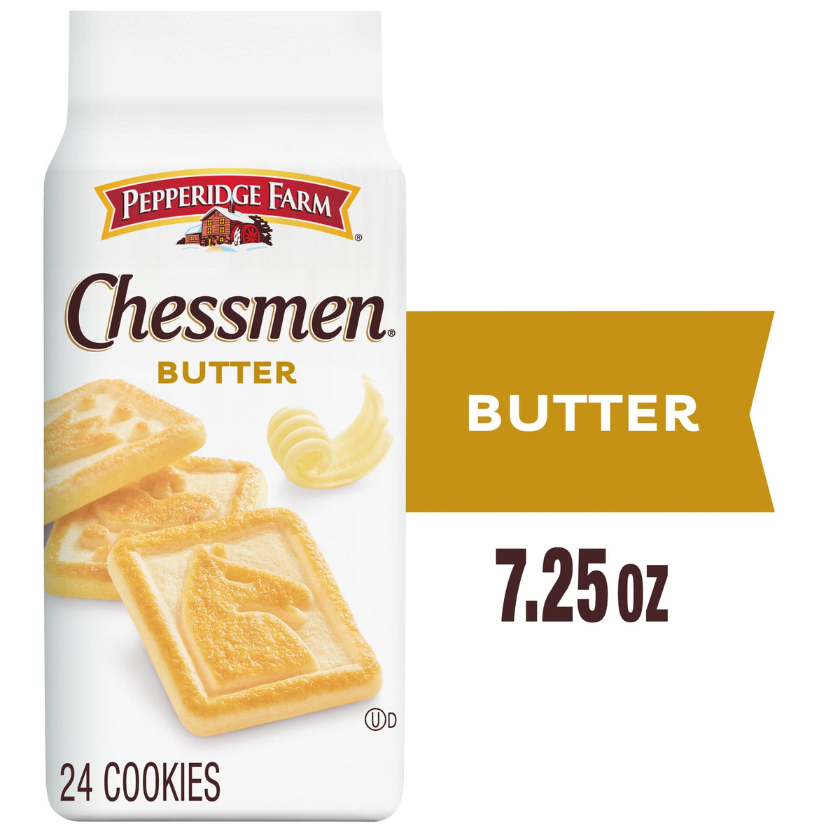 Regalo Pepperidge Chessmen Mantequilla 206g X2