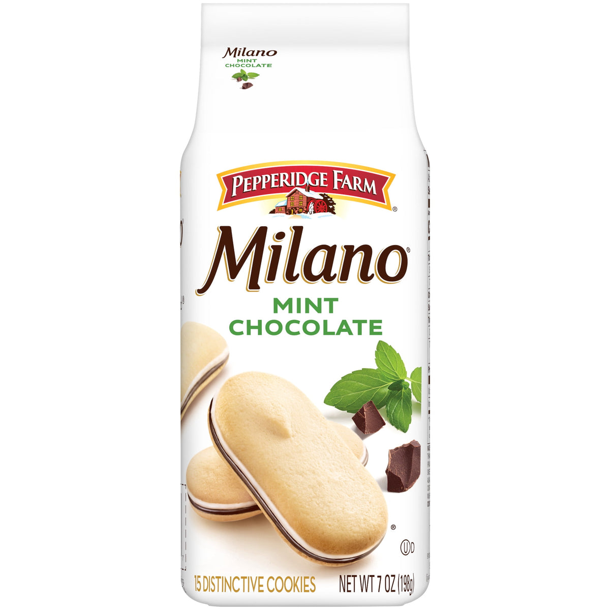 Regalo Pepperidge Milano Menta 198g X2