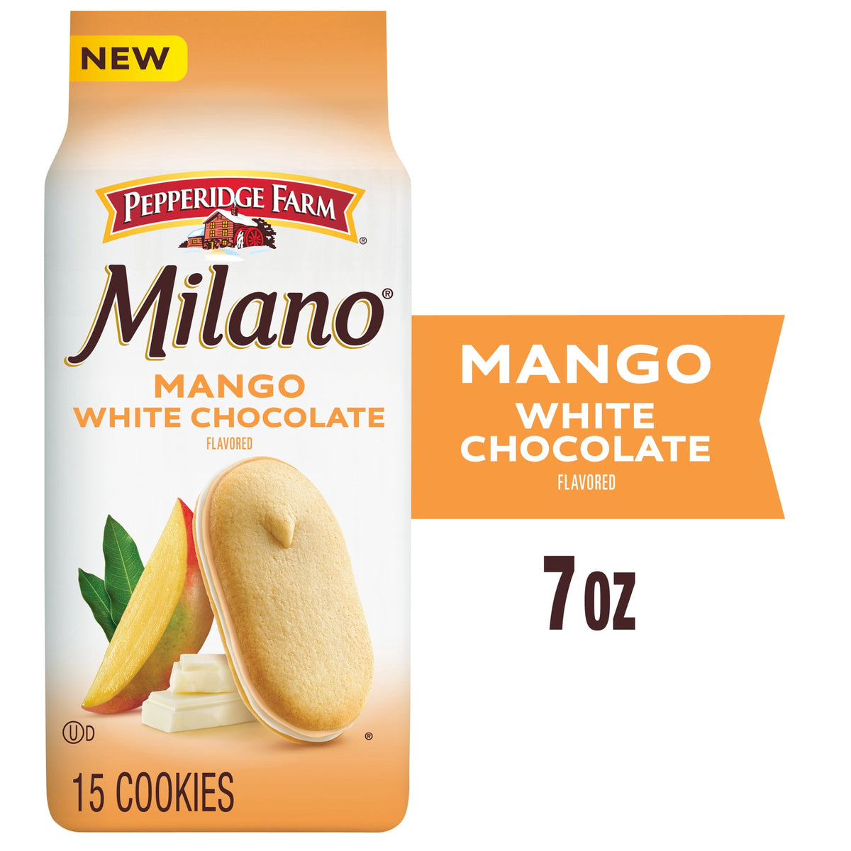 Regalo Pepperidge Milano Choc Blanco Mango 198g X2