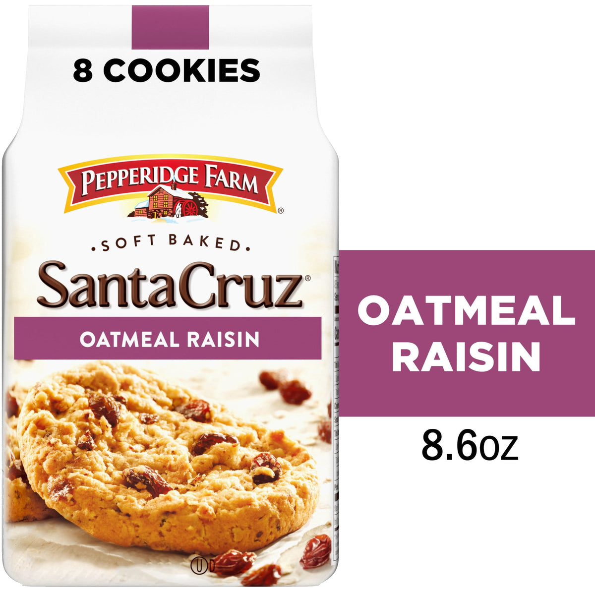 Regalo Pepperidge Santa Cruz Avena Pasas 244g X2