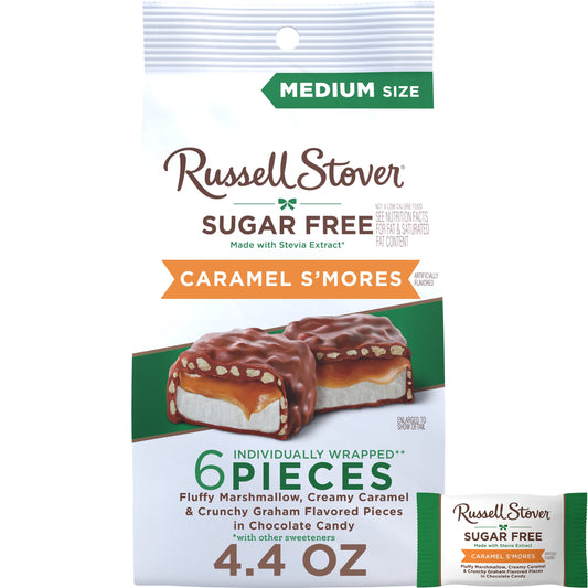 Regalo Russell Stover Chocolates Sin Azúcar Smores 125g X2