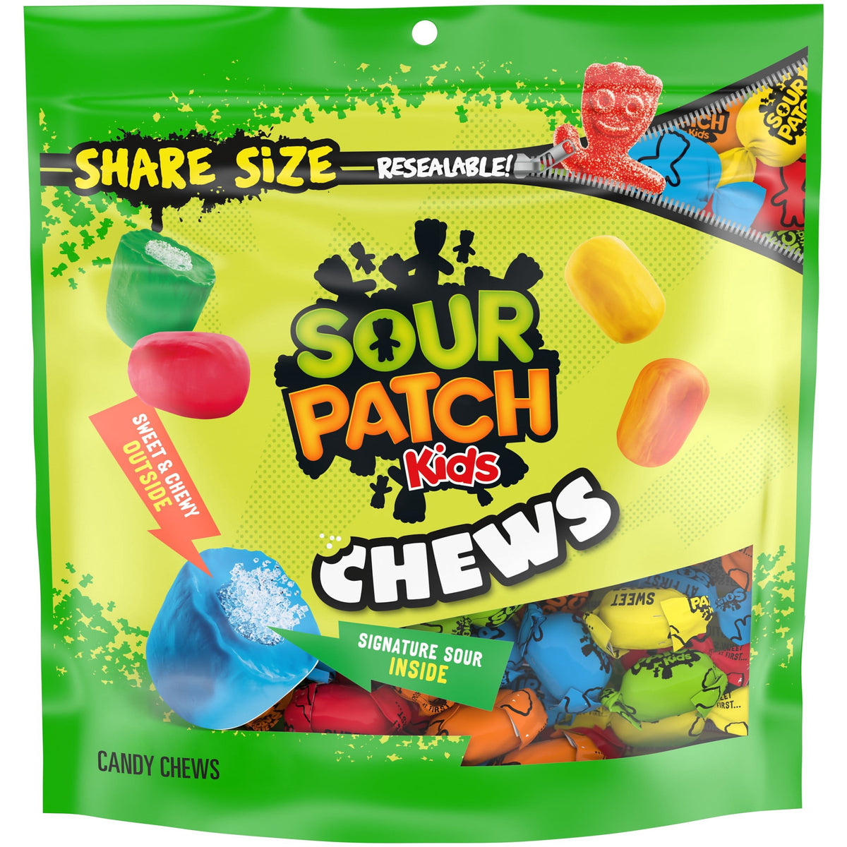 Regalo Sour Patch Kids Gomitas Chews 230g X2