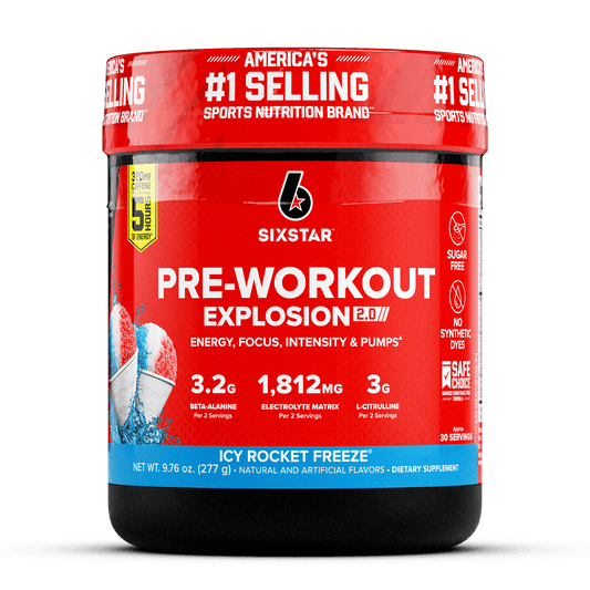 Six Star Pre Entreno Explosion 2.0 Icy Rocket Freeze 277 g
