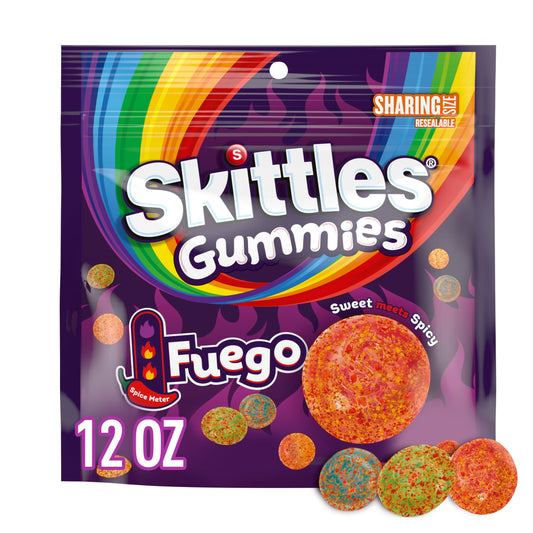 Regalo SKITTLES Gomitas Fuego 340g X2