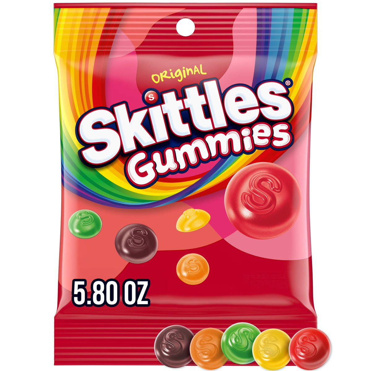 Regalo SKITTLES Gomitas Originales 164g X4