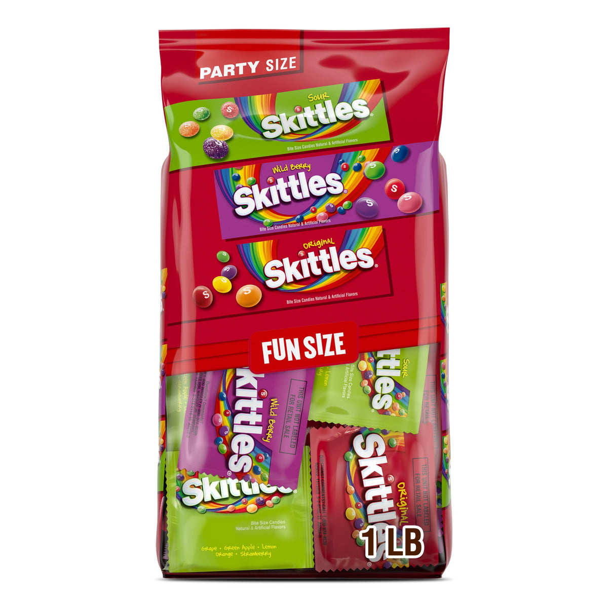 Regalo SKITTLES Dulces Frutos Rojos 750g X2