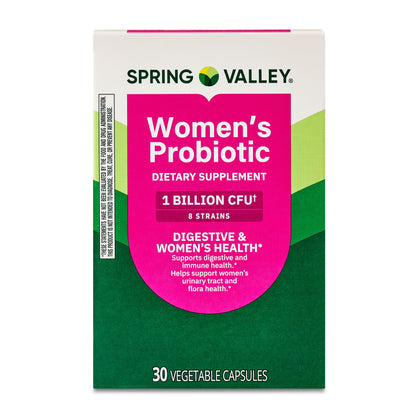 Spring Valley probiótico mujer 30 cápsulas vegetarianas