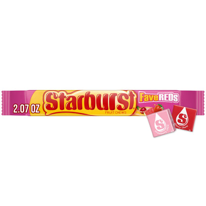 Regalo Starburst Caramelos Frutos Rojos 59g X4